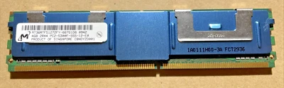 MICRON MT36RTF51272FY-667G1D6 PC2-5300F 4GB 2Rx4 FOR FBDIMM SERVER - Image 1 of 2