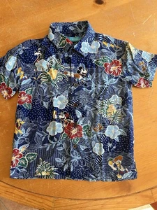 Tori Richard Boys Hawaiian Shirt XSmall - Picture 1 of 3