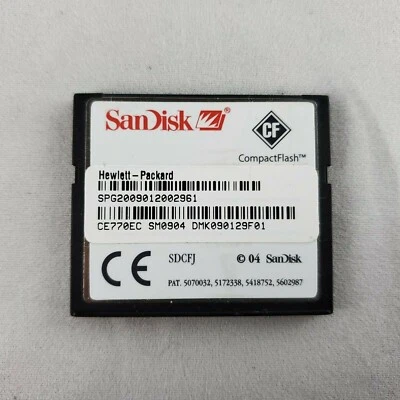 HP CE770EC / CE770-67918 Compact Flash 1GB Memory Card for LaserJet 3000 Printer - Image 1 of 2