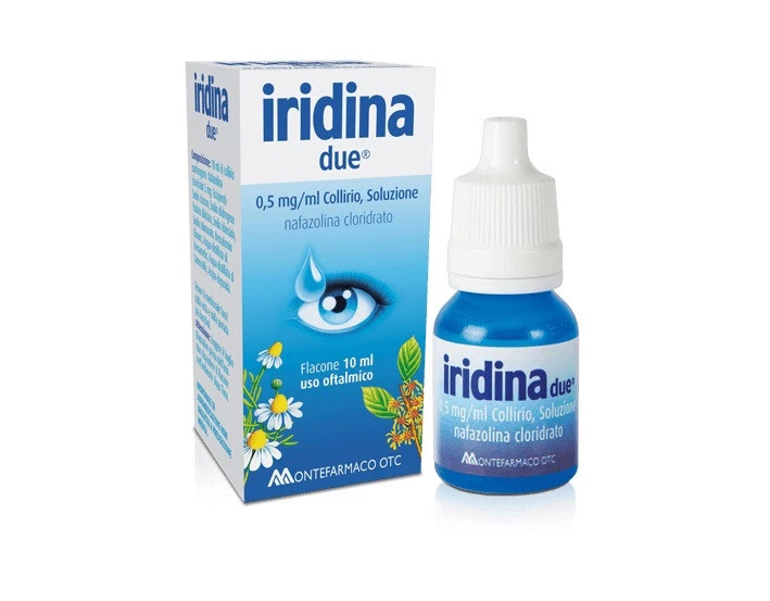 Iridina Due Collirio - Flacone 10 ml Montefarmaco nuovo vedi foto .