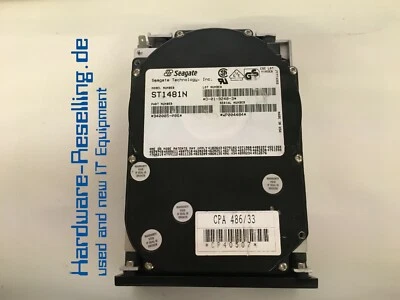 Seagate Legacy ST1481N 940005006 492MB 3,5" 4412RPM Fast SCSI-2 50-pin Narrow - Bild 1 von 2