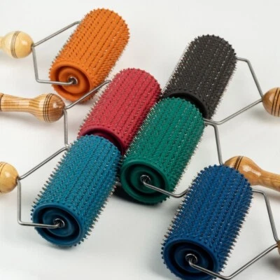 LYRIN24 Masajeador del Dr. Lyapko "Rollo grande", acupuntura, rodillo de aguja, rodillo de masaje.