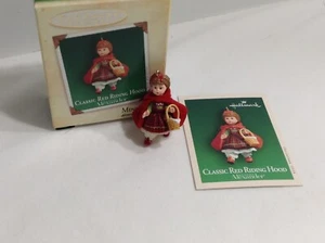 Hallmark Keepsake Classic Red Riding Hood Madame Alexander Mini Ornament 2004 - Picture 1 of 2