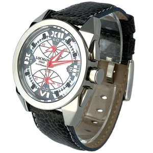 LOCMAN Cavallo Pazzo Titanio Chronograph MOP Quartz Watch REF. 161, 40mm x 47mm - Picture 1 of 8