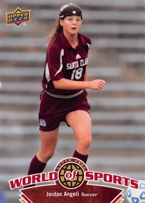 JORDAN ANGELI 2010 Upper Deck World of Sports - Image 1 of 2