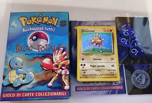 Pokemon® Italian TOTAL DARK BASE SET® COMPLETE NOT SEALED® Themed Deck - Picture 1 of 12