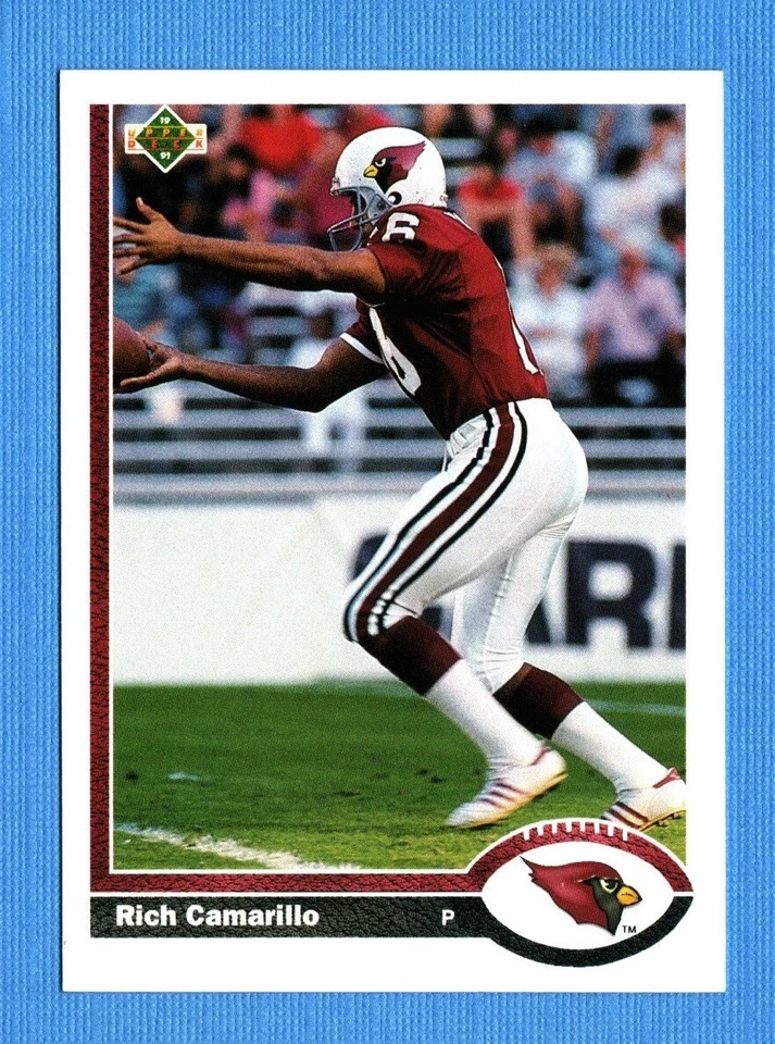 1991 Upper Deck #205 Rich Camarillo Phoenix Cardinals - Image 1 of 1