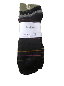 Goodfellow & Co. Mens Crew Socks Size 7 -12 1 Pair - Picture 1 of 4