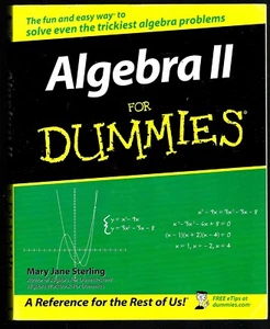 Algebra II & Algebra II Arbeitsbuch für Dummies von Mary Jane Sterling Menge 2 - Bild 1 von 4