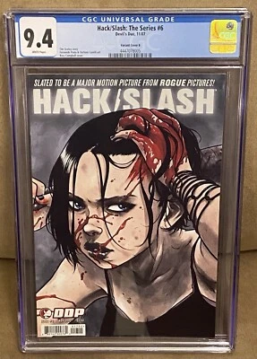 Hack/Slash: The Series #6 CGC 9.4 Variant B *Only 1 Graded Higher on Census!* - Image 1 of 4