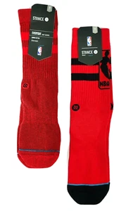 Stance rote Sportsocken Herren M 6-8,5 2 Paar NBA Logan Übergröße & Hoven Crew - Bild 1 von 11
