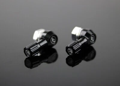 Driven Racing 90 DEGREE BILLET ALLOY VALVE STEM 8.5 MM for Ducati Aprilia qty 2 - Image 1 of 3