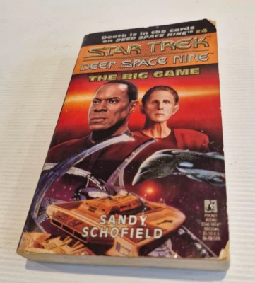 Star Trek Deep Space Nine #4: The Big Game by Sandy Schofield – 1993 Paperback - image 1 of 4