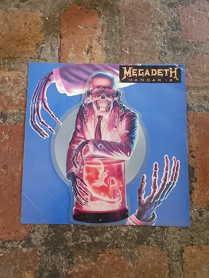 Megadeth – Hangar 18 7" Picture Vinyl 1991 1st Pressing Foto 1 de 4