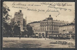 1923 CROATIA RIJEKA CESARE BATTISTI SQUARE - Picture 1 of 2