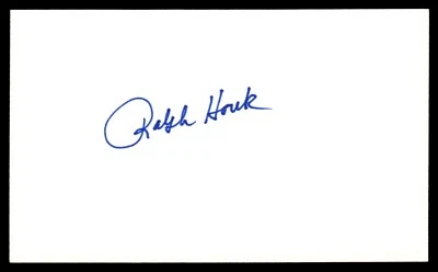 Ralph Houk Baseball Signed Auto Autograph 3 x 5 Index Card No COA - Image 1 of 2