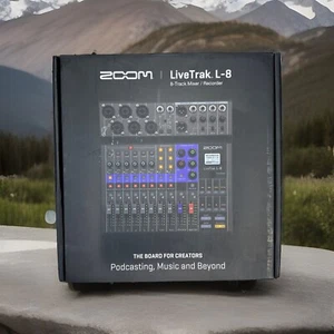 Zoom LiveTrak L-8 Portable 8-Channel Digital Mixer and Multitrack Recorder - Picture 1 of 1