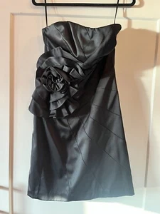 WHBM black Cocktail Strapless Dress Size 10, FORMAL NWT - Picture 1 of 8