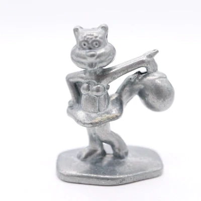 PIEZA DE REPUESTO BOB ESPONJA MONOPOLY - FICHA DE MUDANZA DE ARDILLA MEJILLAS ARDIDAS Foto 1 de 2