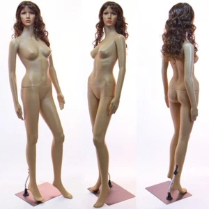 SF-10 eurotondisplay Mannequin With 2 Wigs Free Movable