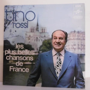 2 X 33 RPM Tino Rossi Vinyl LP Les plus Belles Chansons de France -columbia - Picture 1 of 6