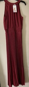 PRETTYGARDEN Women's Long Sun Dresses Sleeveless Halter Neck Flowy - Small - Picture 1 of 8