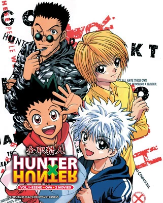 DVD Anime Hunter X Hunter (1-92 End +OVA) +Phantom Rouge & Last Mission - Image 1 of 2