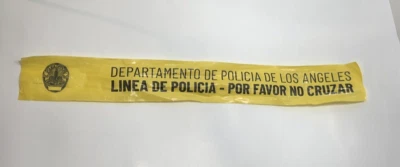 USED REAL  "DEPARTAMENTO DE POLICIA DE LOS ANGELES " Español LAPD 2 FEET - Image 1 of 4