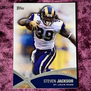 Steven Jackson Topps Playmakers MINT Rams Jersey Oregon State Beavers Legends SP - Picture 1 of 2