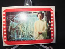 1977 TOPPS STAR WARS Sticker #44 Princess Leia Decent Shape #2