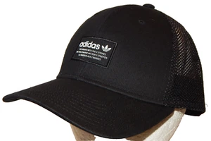 Adidas Originals Trefoil Trucker Berretto/Cappello Regolabile Snapback CK5022 Nero - Foto 1 di 4