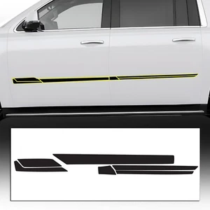 Se adapta a Cadillac Escalade 15-20 Puerta Lateral Cromo Eliminación Calcomanía Vinilo Blackout - Imagen 1 de 6
