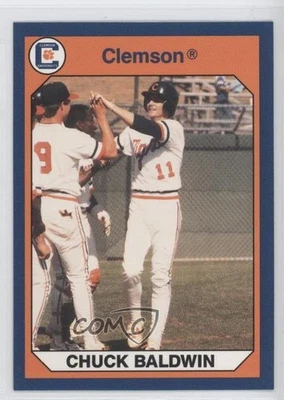 1990 Collegiate Collection Clemson Tigers Chuck Bladwin #72 - Image 1 of 2
