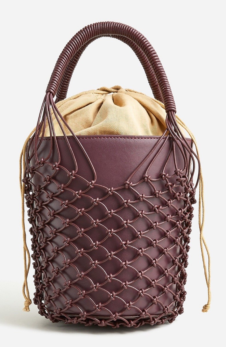 J.CREW Leather Bucket & Drawstring Bags for Women for sale