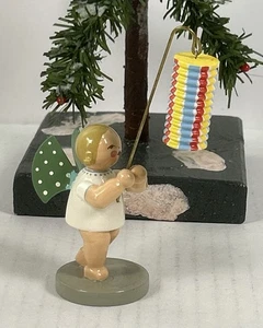 1812/25 Alter Engel mit Lampion von Wendt und Kühn Erzgebirge - Picture 1 of 6