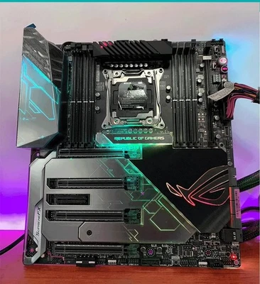 ASUS ROG Rampage VI Extreme X299 Motherboard Socket LGA2066 DDR4 128GB E-ATX - image 1 of 3
