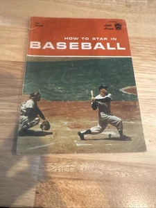 Scholastic Book How to Star in Baseball 1960 Mickey Mantle on cover VINTAGE - Bild 1 von 10