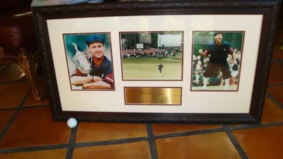 PAYNE STEWART 1999 CAMPEÓN DE GOLF ABIERTO DE EE. UU. @ FOTOS ENMARCADAS PINEHURST Foto 1 de 3