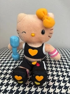 Hello Kitty Aerobic Kitty Plüschtier 2002 Sanrio Retro - Bild 1 von 9