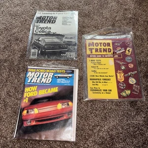 3 Stück Lot Motor Trend Ausgaben, 1955 Buyer Guide 1988 Sonderheft 1976 Reprint - Bild 1 von 16