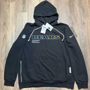 Sudadera con capucha Chicago Bears 2025 Crucial Catch auténtica edición estándar lateral - Imagen 1 de 10