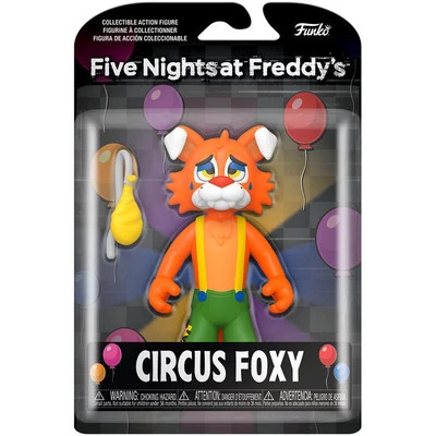 Figura Action Five Nights at Freddys Circus Foxy 12,5cm - Imagen 1 de 2