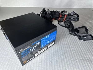 Sea Sonic S12III-650 80 PLUS Bronze 650W ITE Power Supply - Black (SSR-650GB3) - Picture 1 of 4