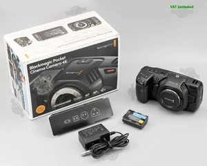 Blackmagic Pocket 4K Cinema Micro Four Thirds MFT Camera Body ProRes RAW 12-bit - Picture 1 of 17