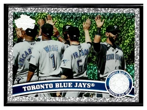 2011 Topps #447 Toronto Blue Jays Diamond Anniversary - Picture 1 of 2