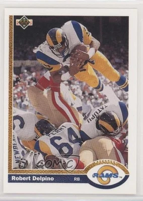 1991 Upper Deck Robert Delpino #545 - Image 1 of 2