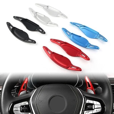 For BMW 5 7 Series X3 X4 X5 Aluminum Steering Wheel Paddle Shifter Extension - Image 1 of 4