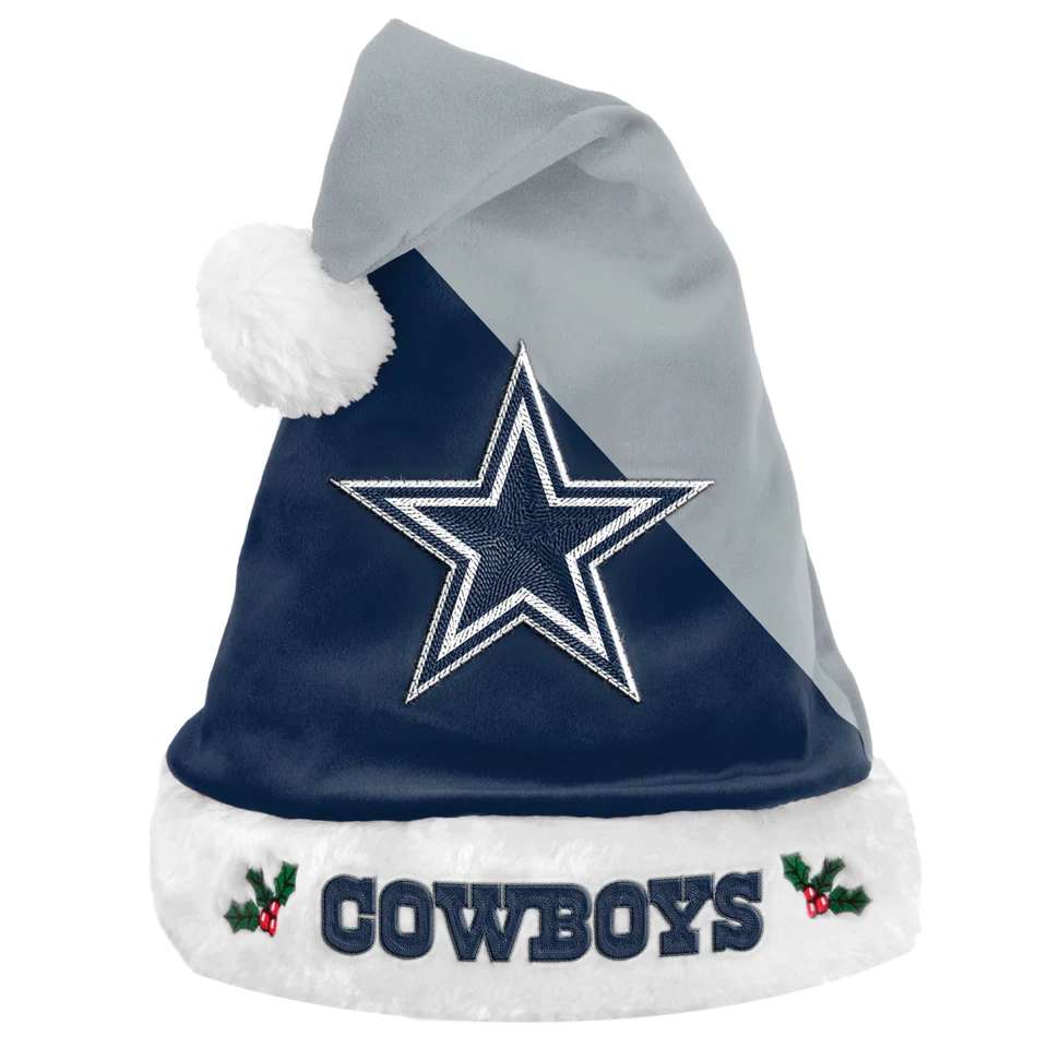 Dallas Cowboys NFL Santa Hat Forever Collectibles Nuevo Foto 1 de 1