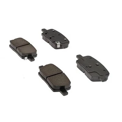 Pastillas de freno de disco ACDelco genuinas para GMC Acadia 2017-2020 | traseras | doradas | ranuradas Foto 1 de 4