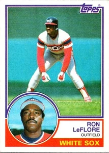 1983 Topps #560 Ron LeFlore - Picture 1 of 2